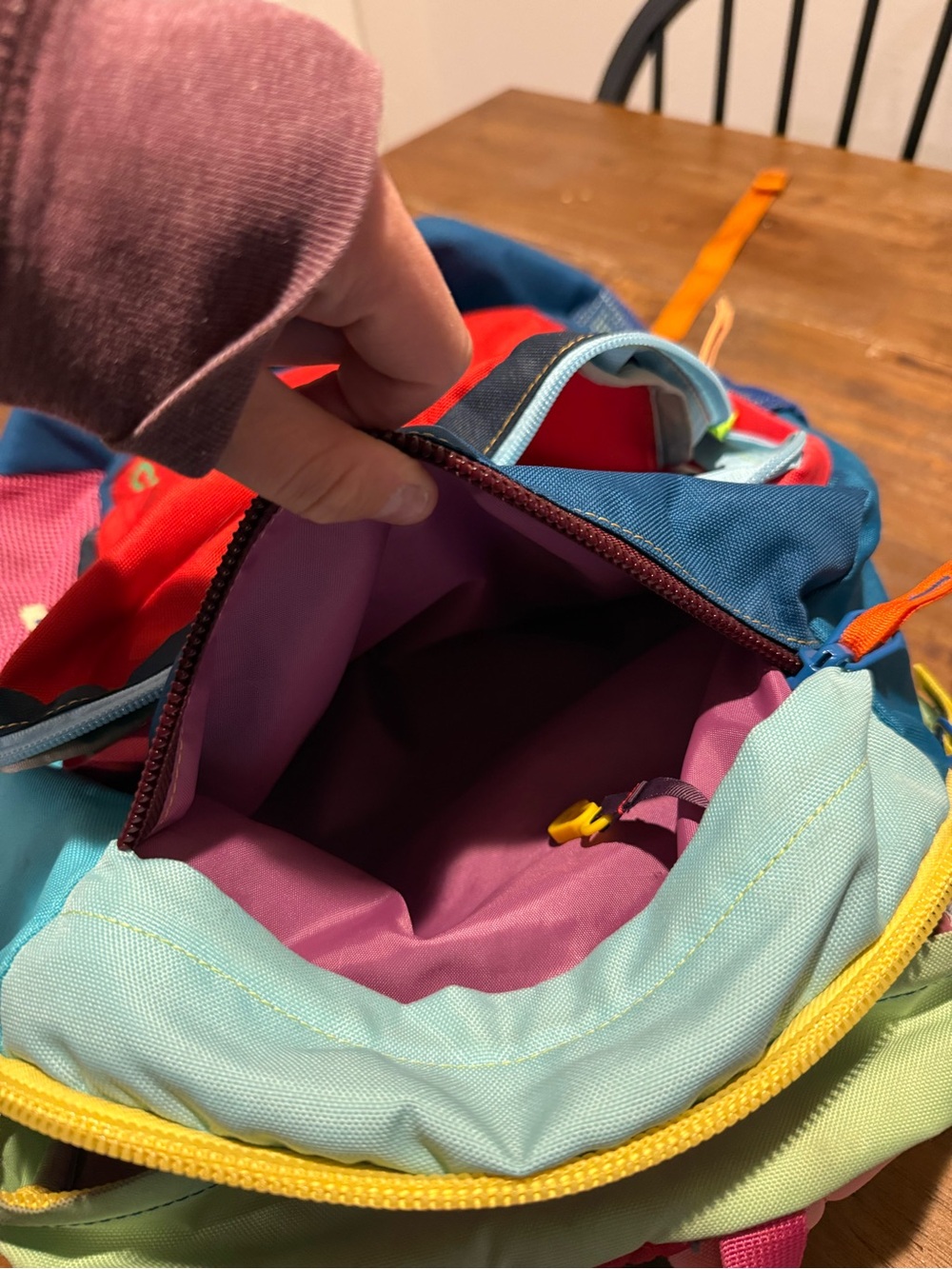 Cotopaxi Multicolor Del Día Backpack Pack - Cusco 26 - Picture 4 of 6